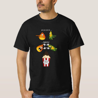 フュエル·アント·マイス·ズ·ポップコーン、融合 Tシャツ