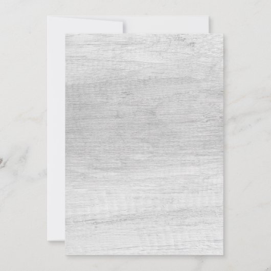 フュスティック年間ファミリー懇親会ヴィンテージ木枠 招待状 (裏面)