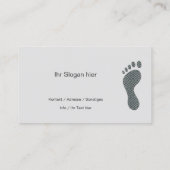 フュスフレッジ 名刺 (裏面)