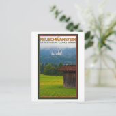 フュッセン – アファールのシュロスヌシュワンシュタイン ポストカード (スタンド正面)