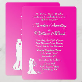 フューシャの結婚式招待状 招待状