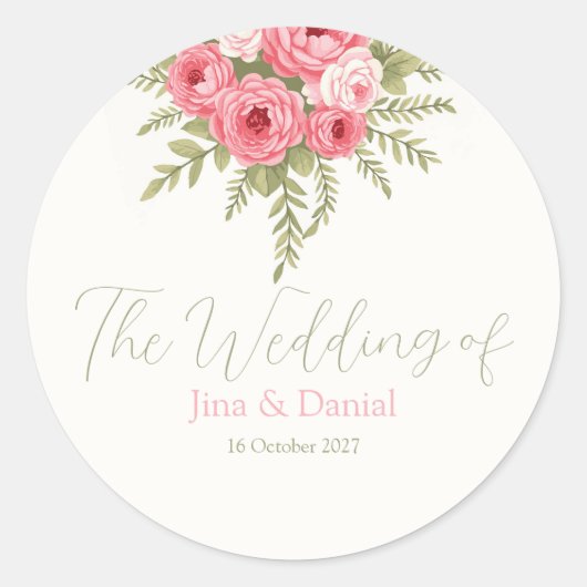 フューシャドリーム ラウンドシール (正面)