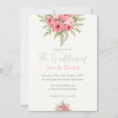 フューシャドリーム 招待状 (正面)