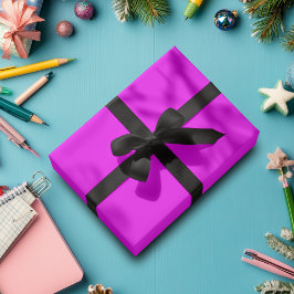 フューシャ ソリッド カラー | クラシック | エレガント ラッピングペーパー