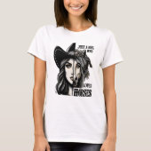 フュージョン威厳のある:馬を愛する母 Tシャツ (正面)