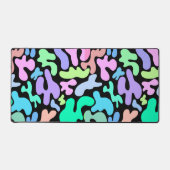 フュージョン鮮やか抽象芸術デスクマット デスクマット (正面)