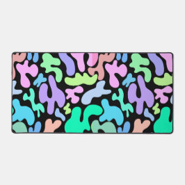 フュージョン鮮やか抽象芸術デスクマット デスクマット