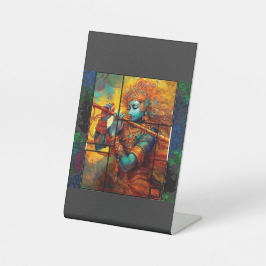 フュージョン – ロードクリシュナチェンナイ 台座サイン (正面)