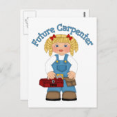 フューチャーカーペンター建築ワーカー – GIRLS ポストカード (正面/裏面)