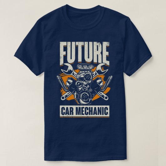 フューチャーカー整備士 Tシャツ (デザイン正面)