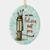 フューチャーゴルフプロゴルフオーナメント セラミックオーナメント (右)