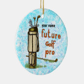フューチャーゴルフプロゴルフ セラミックオーナメント (右)