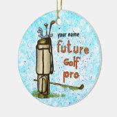 フューチャーゴルフプロゴルフ セラミックオーナメント (左)