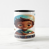 フューチャースターキッズ学宇宙のマグカップ マグカップ (中央)