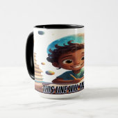 フューチャースターキッズ学宇宙のマグカップ マグカップ (正面左)