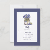 フューチャーデュスクコモン夕べプリムローズ結婚フローラ 出欠カード (正面)