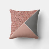 フューチャーナースメディカルピンクグリッターパーソナライズされた クッション (裏面)