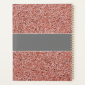 フューチャーナース聴診器ピンクグリッター プランナー手帳 (裏面)