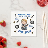 フューチャーロッカーロックNロールロッタラブ男の赤ちゃん スタンダードカクテルナプキン (インサイチュ)