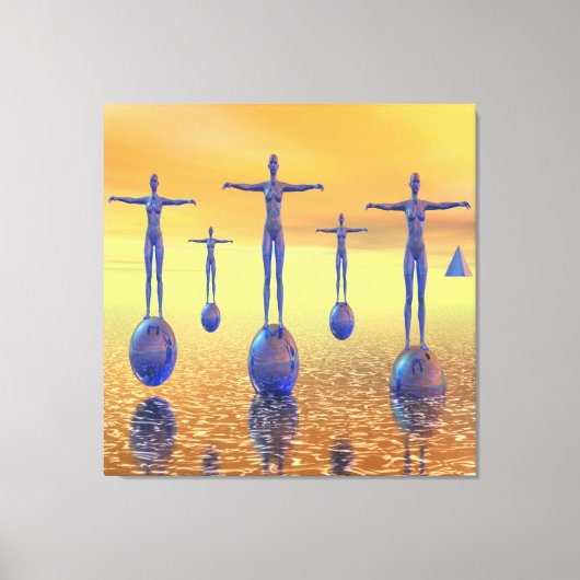 フューチャーワールド キャンバスプリント (正面)