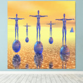 フューチャーワールド キャンバスプリント (インサイチュ (ウッドフロア))