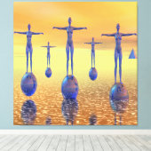 フューチャーワールド キャンバスプリント (インサイチュ (ウッドフロア))