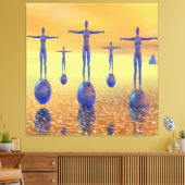 フューチャーワールド キャンバスプリント (インサイチュ (リビング))