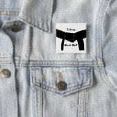 フューチャー武術アーツブラックベルトピンバックボタン 缶バッジ (インサイチュ)