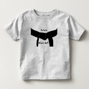 フューチャー武術アーツブラックベルト トドラーTシャツ