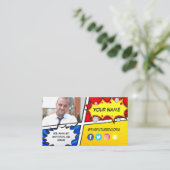 フューチャー財団スーパーヒーロー 名刺 (スタンド正面)