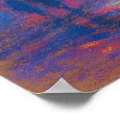 フューチャー通り警察 – パステル絵を描ズスタイルアート ポスター (角)