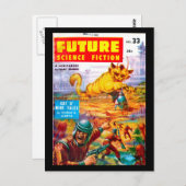 フューチャー1957年6月_パルプアート ポストカード (正面/裏面)