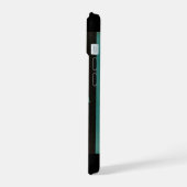 フューチャー・イズ・フィメール 勇敢なボクシング イメージ iPhone 15ケース (左側面)