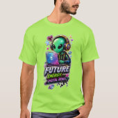 フューチャー エナジー ⚡ サイバー レベル Tシャツ (正面)