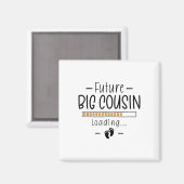 フューチャー ビッグ カズン - 初めての妊娠発表 フォー マグネット (正面/裏面)