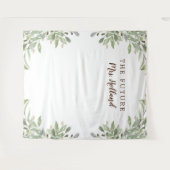 フューチャー ミセス グリーナリー ブライズシャワー バナー タペストリー (正面(横))