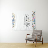 フューチャー ミセス フローラル ブライダル シャワー 背景 タペストリー (インサイチュ(横))