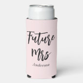 フューチャー ミセス ブラッシュ ピンク バチェロレッテ スリム缶クーラー (Seltzer正面)