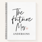 フューチャー・ミセス & ユア・ネーム | モダン・ビューティ・ギフト ノートブック (正面)