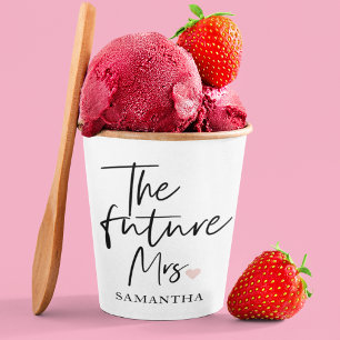 フューチャー・ミセス & ユア・ネーム   モダン・ビューティ・ギフト 紙コップ