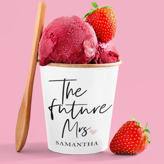 フューチャー・ミセス & ユア・ネーム | モダン・ビューティ・ギフト 紙コップ