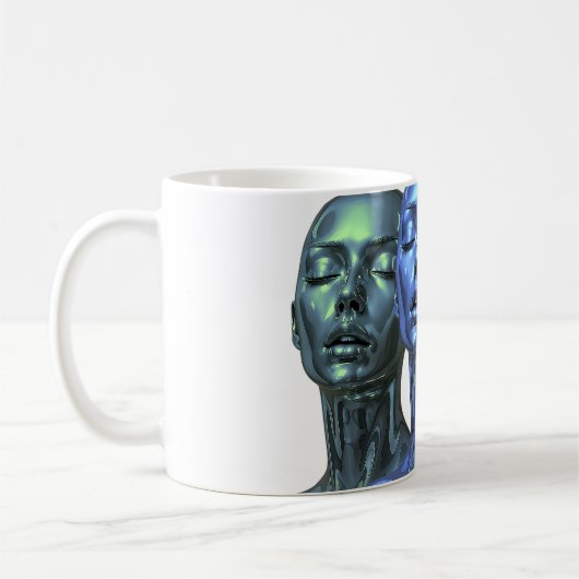 フューチャー・ミューズ・トリオ コーヒーマグカップ (左)