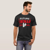 フューチャー・ライン作業員・電気 Tシャツ (正面フル)
