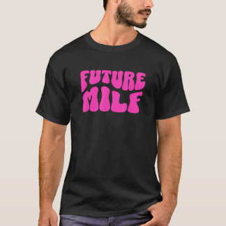 フューチャーMILFレトログルーヴィスタイル Tシャツ