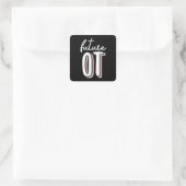 フューチャーOT職業セラピー | OT学校学生 スクエアシール (バッグ)