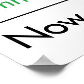 フューチュラタイポグラフィポスター ポスター (角)