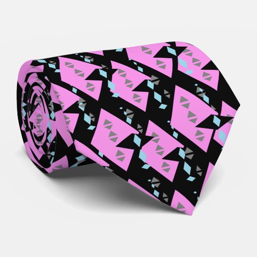 フューチュリスティクダイヤモンドパターンタイ ネクタイ (ロール)