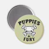 フューリーの子犬 マグネット (正面/裏面)