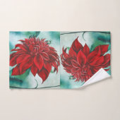 フューリーの赤 バスタオルセット (ハンドタオル)