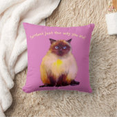 フューリーヒマラヤン猫 クッション (ブランケット)